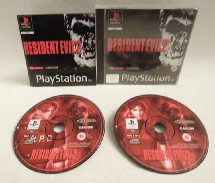 Resident Evil 2 - PS1 ( 2 disc)