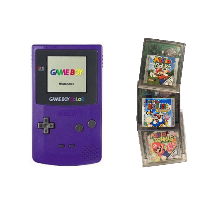 Gameboy Color Super Mario  paketet