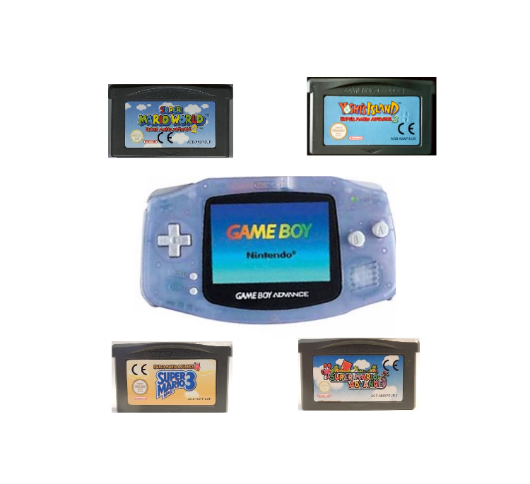 Gameboy Advance Super mario advance-paketet