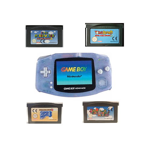 Gameboy Advance Super mario advance-paketet