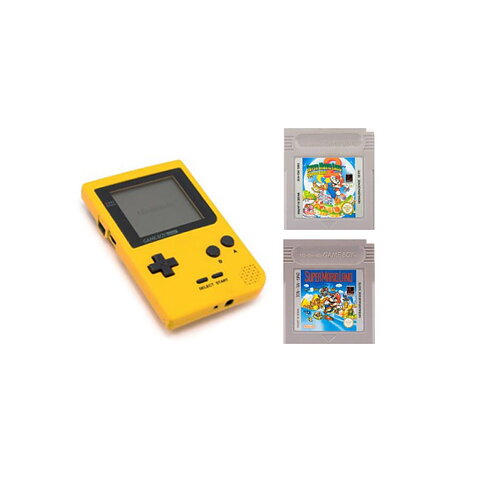 Gameboy Pocket Super mario-paketet
