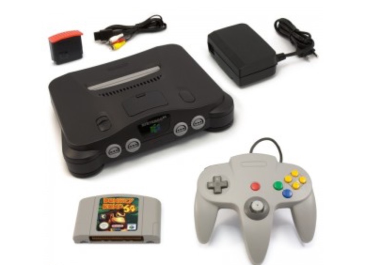 Nintendo 64 Donkey kong-paketet (pal)
