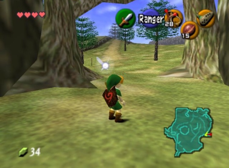 Nintendo 64 Stora Zelda-paketet - 3