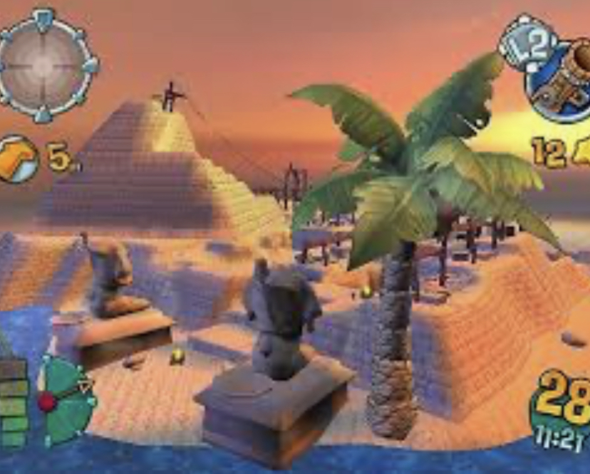 Worms Forts Under siege - PS2 - 2