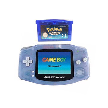 Gameboy Advance + Pokemon Sapphire