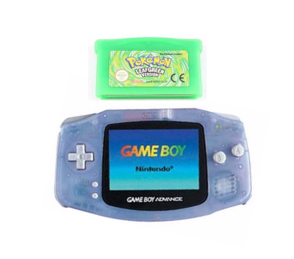 Gameboy Advance + Leaf Green