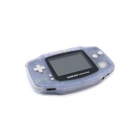 Gameboy Advance konsol clear blue normalt skick