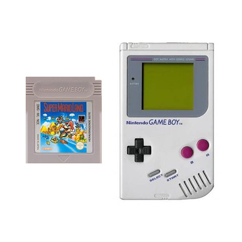 Gameboy Classic med Super Mario Land