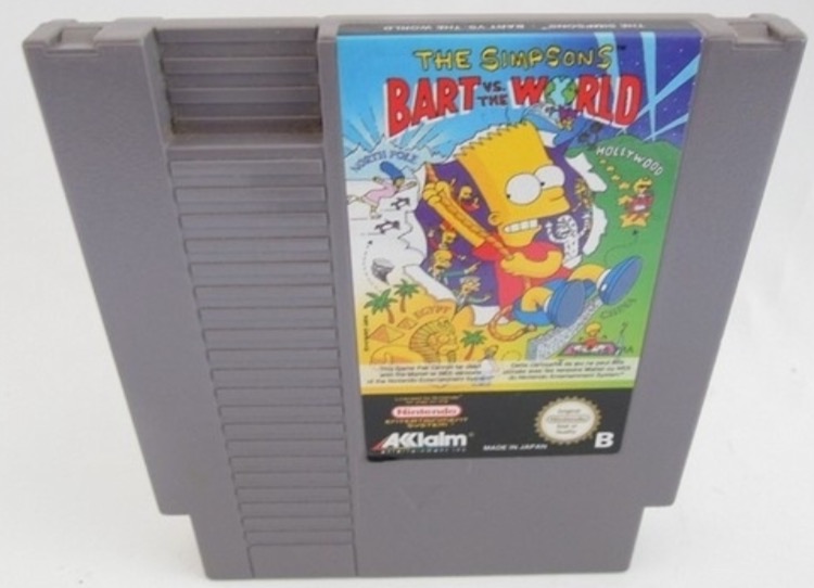 Simpsons - Bart vs the World - NES