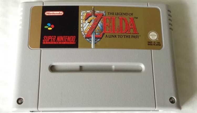 Zelda - A link to the past (Tysk text) - SNES