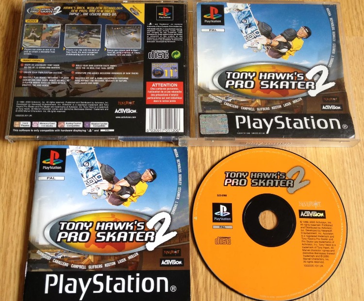 Tony Hawk PRO Skater 2 - PS1