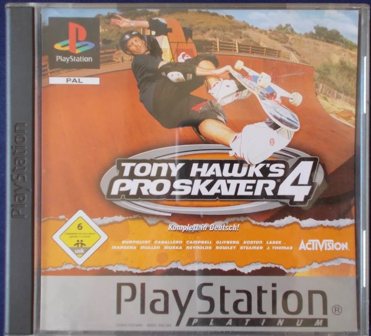 Tony Hawk PRO Skater 4 - PS1