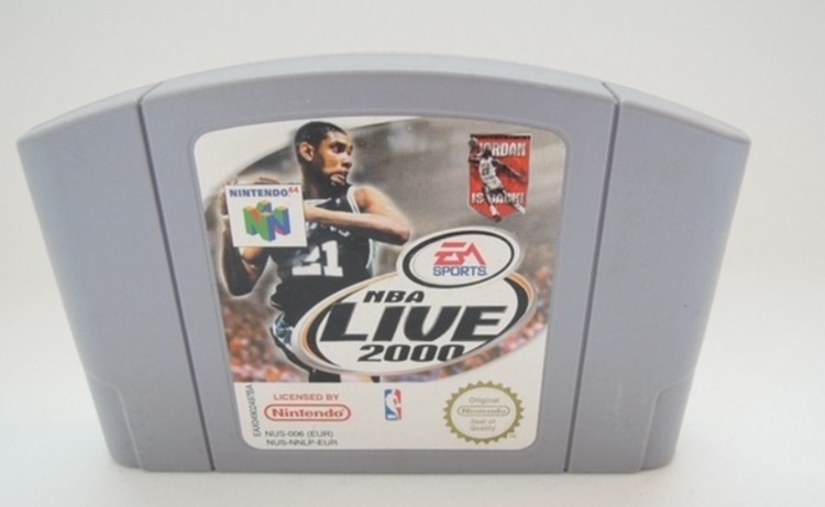 NBA Live 2000 - N64