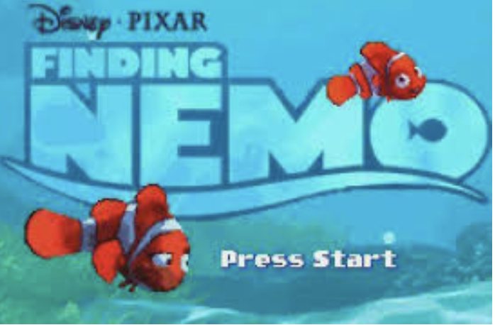 Finding Nemo - Monsters inc 2 in 1 Game - 2