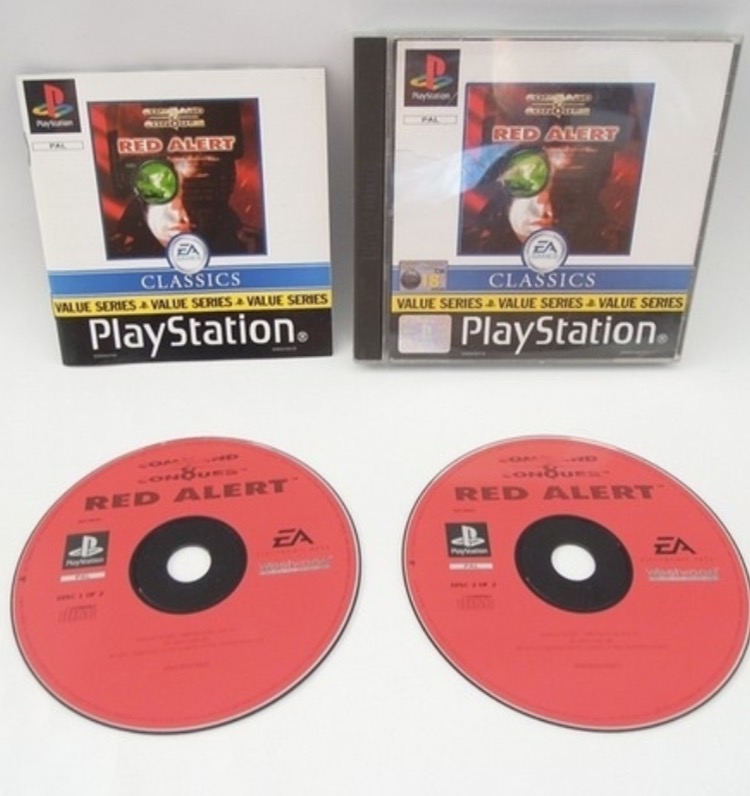Red Alert - PS1 - 2-disc