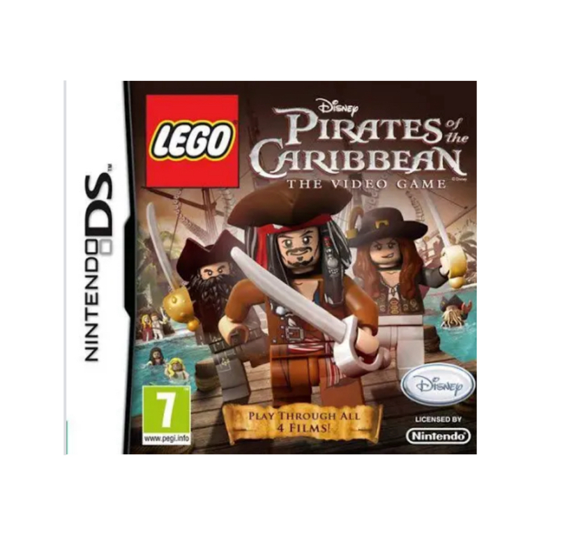 Lego - Pirates of the caribbean - the videogame - NDS ( Tyskt fodral och manual)