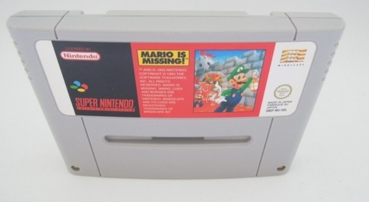 Mario is Missing - SNES