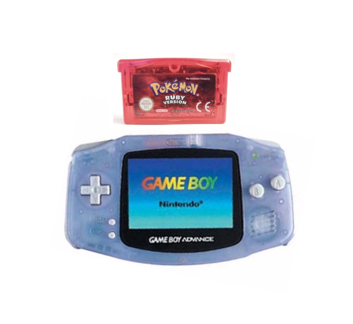 Gameboy Advance + Pokemon Ruby