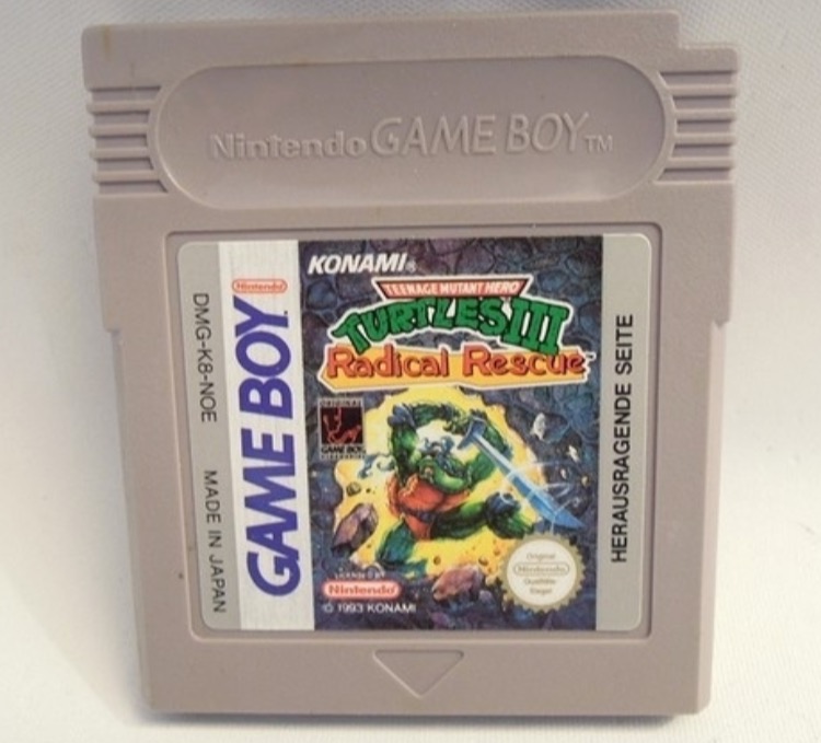 Turtles III - Radical Rescue - GB