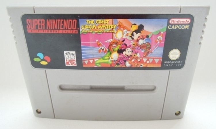 Great Circus Mystery starring Mickey & Minnie - SNES