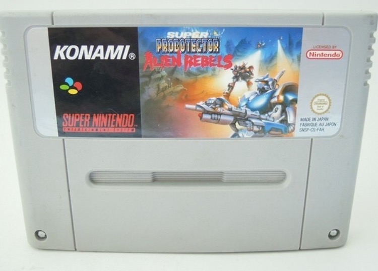 Super Probotector - Alien Rebels - SNES