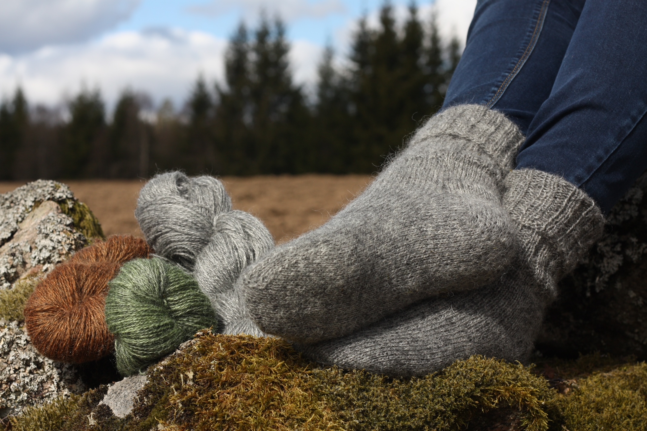 Knitting pattern "Avelsås Gråstrumpa"-swe - 2
