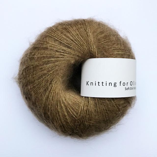 Soft silk Mohair Hazel brown