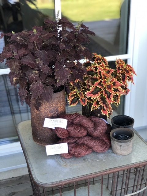 Palette leaf 2-thread Gotland/Fine wool - 2