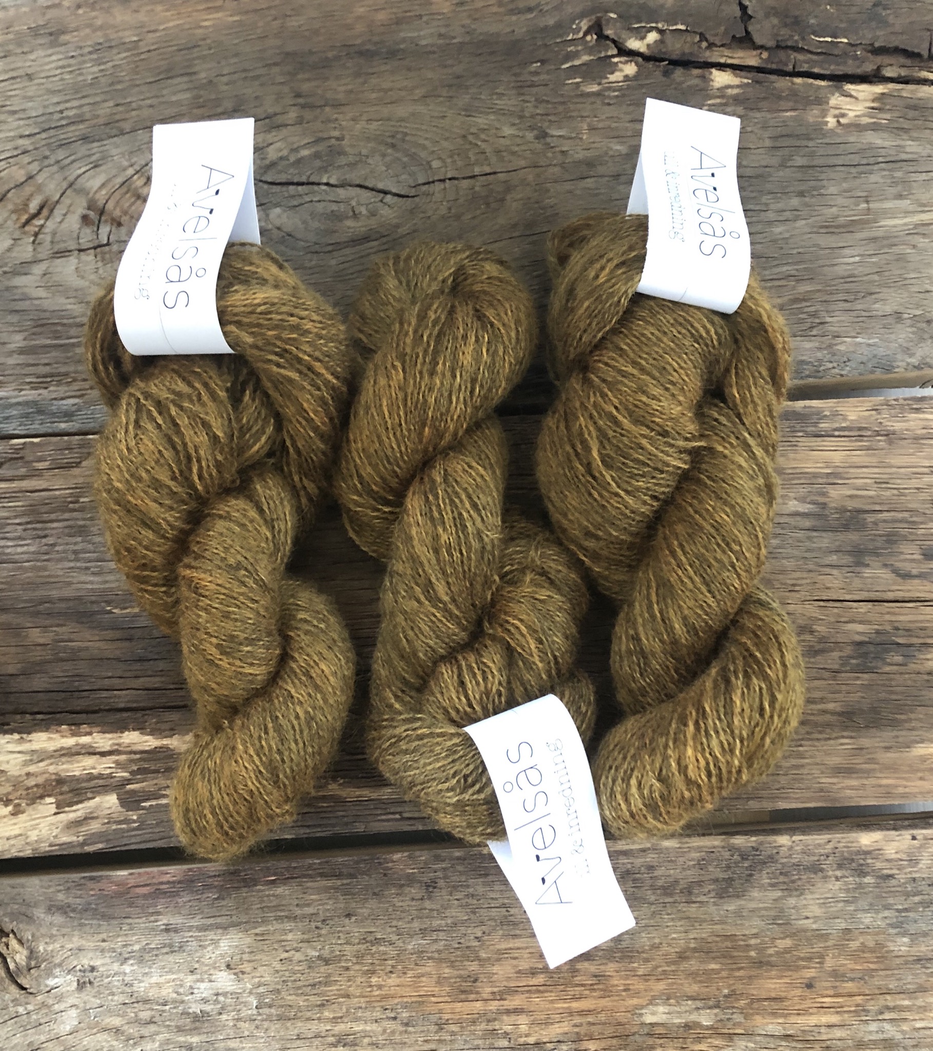 Höstlöv 2-thread Gotland lambswool yarn