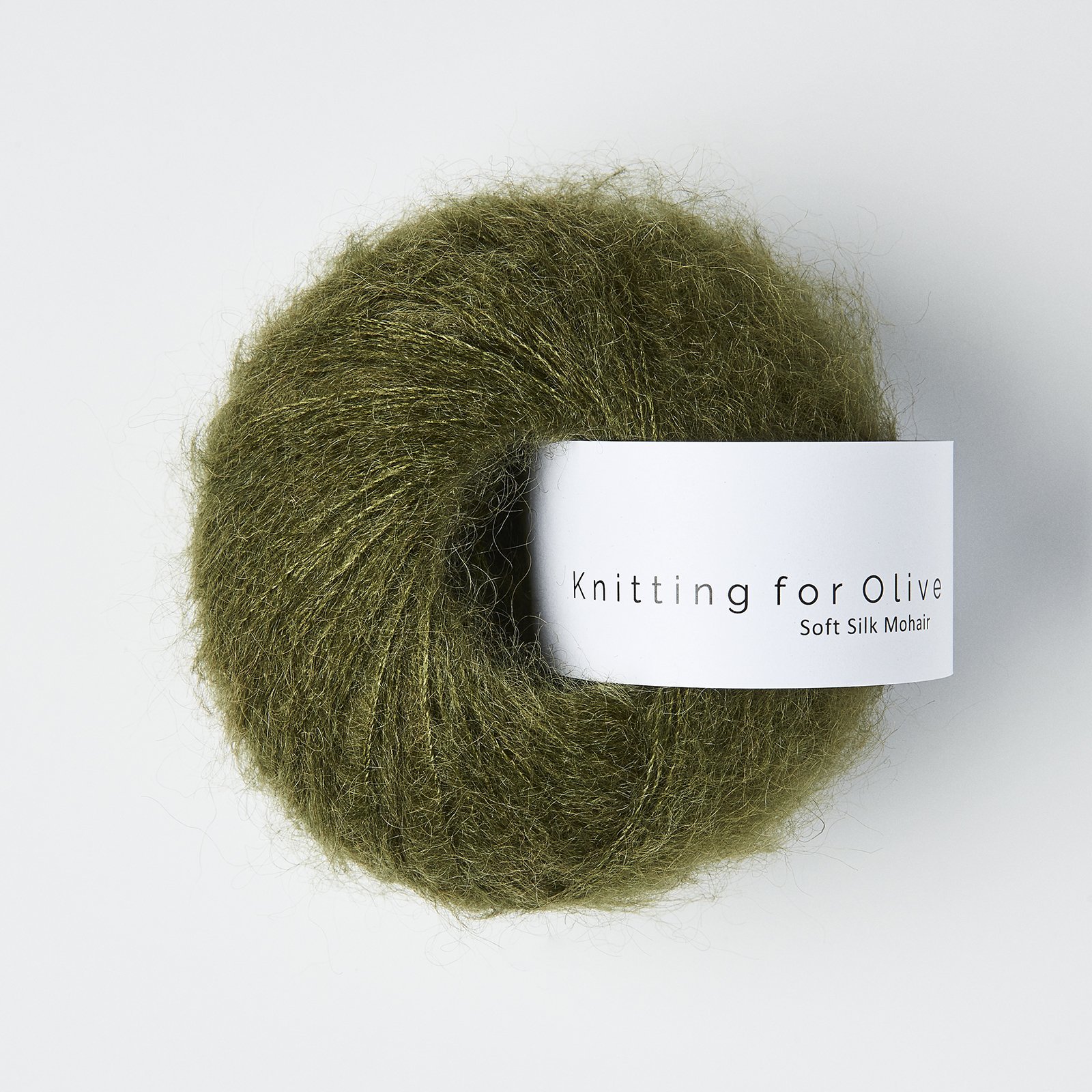 Soft silk Mohair Slate green