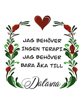 Tea towel - Tribute to Dalarna - Several motifs