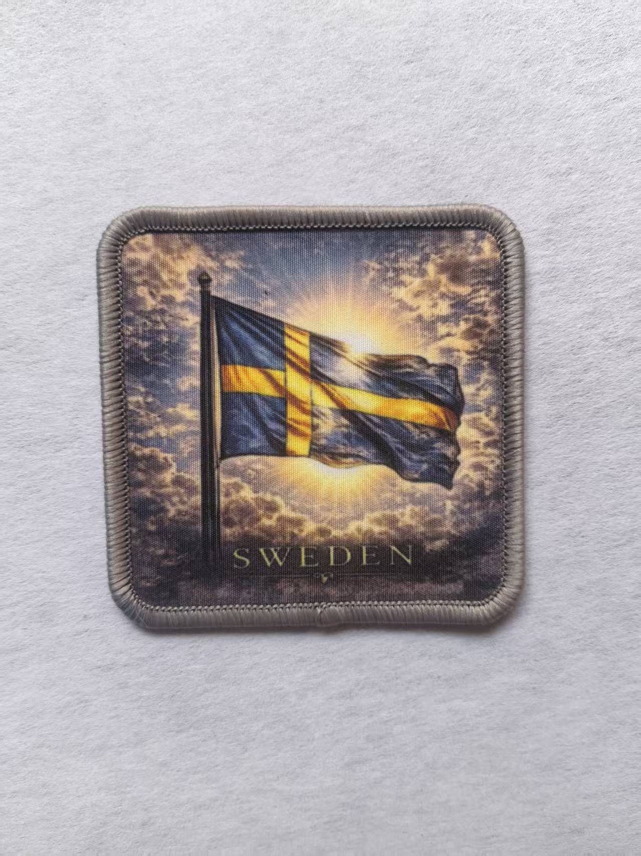 Stoffetikett – Schweden