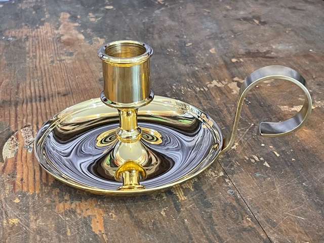 Kerzenhalter, Messing, Höhe 64 mm