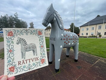 Dishcloth - Tribute to Rättvik!