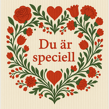 Dishcloth - Valentine's Day (February 14)