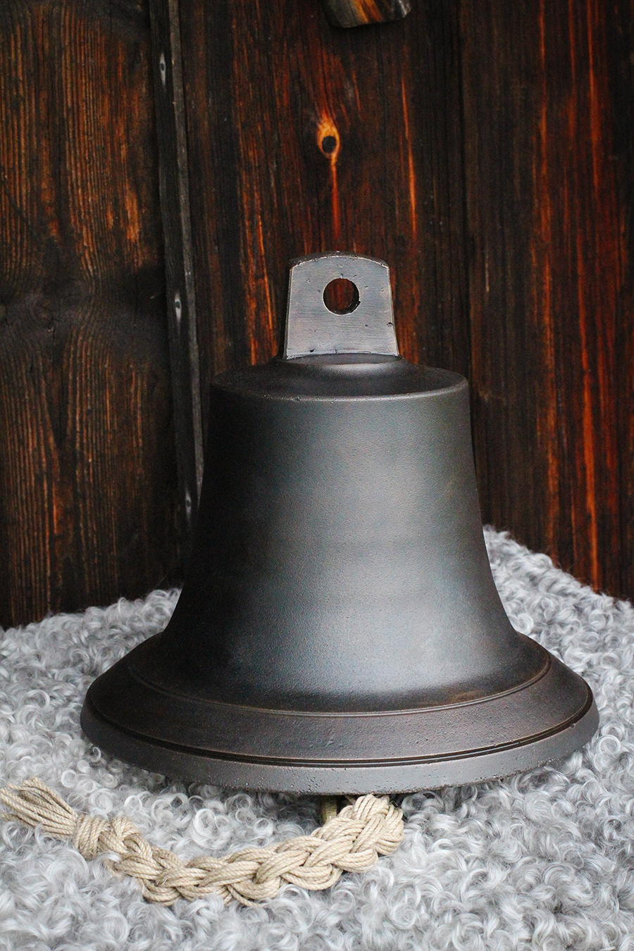 Schiffsglocke, Höhe 30 cm, Durchmesser 30 cm, Gewicht ca. 12 kg