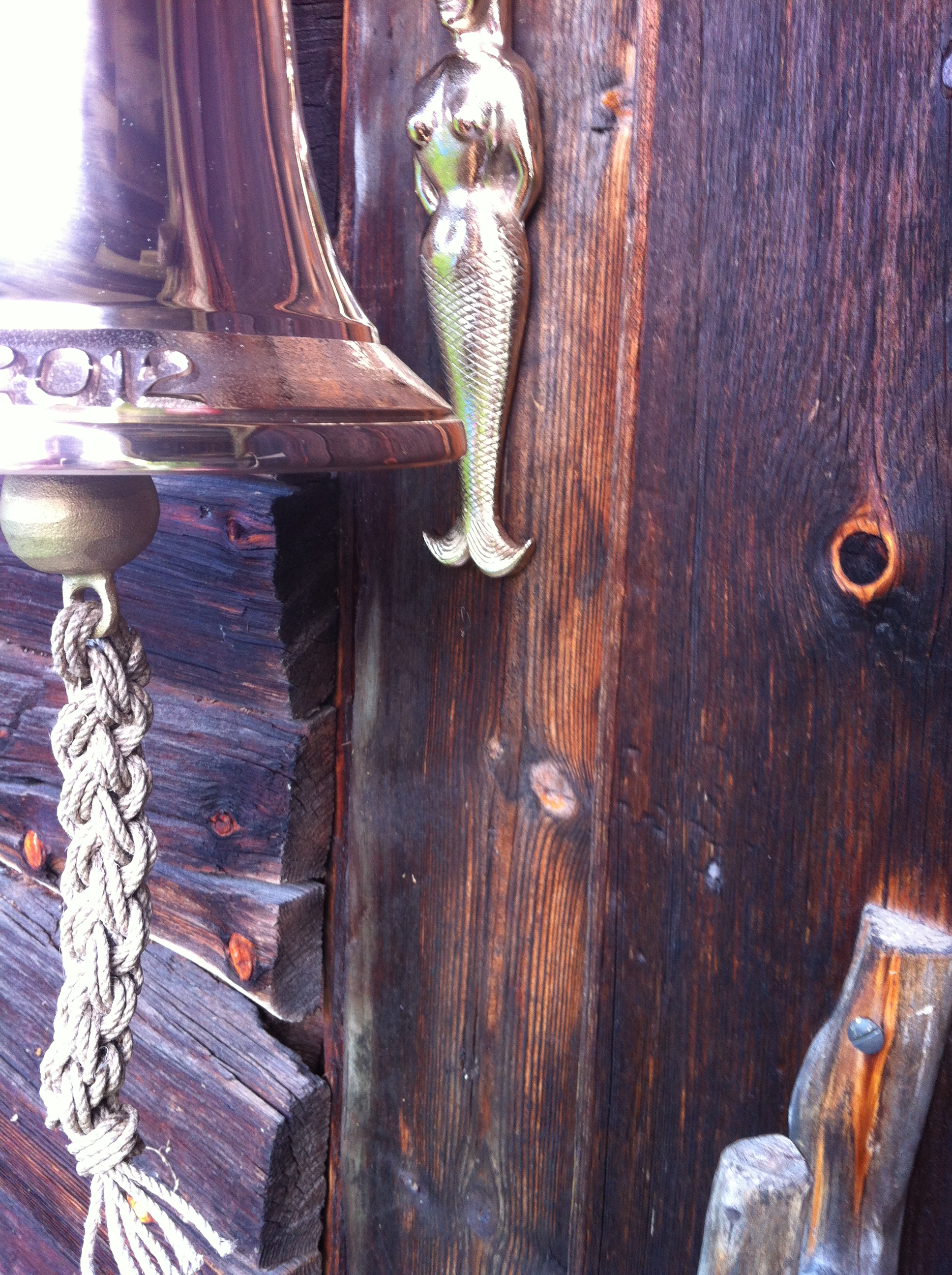 Ship’s bell height 22cm diameter 22cm - 4
