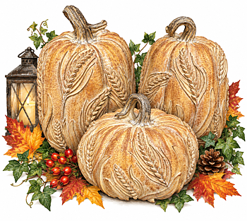 Dish Towel - Fall Pumpkins