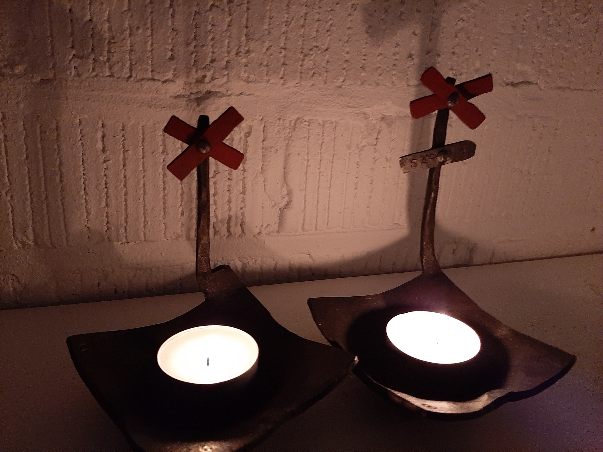 Light bowl - ledkryss (Choose for your own sign with text) - 4