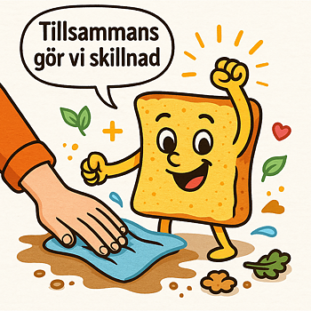 Hyllning till disktrasan - Vardagens okända hjälte!  (Flera motiv)