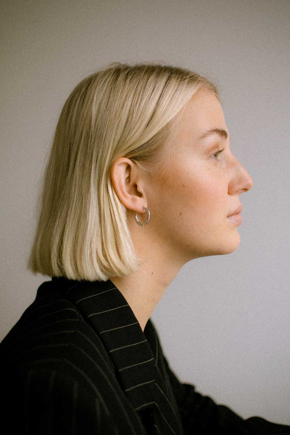Små Marlene-örhängen i silver