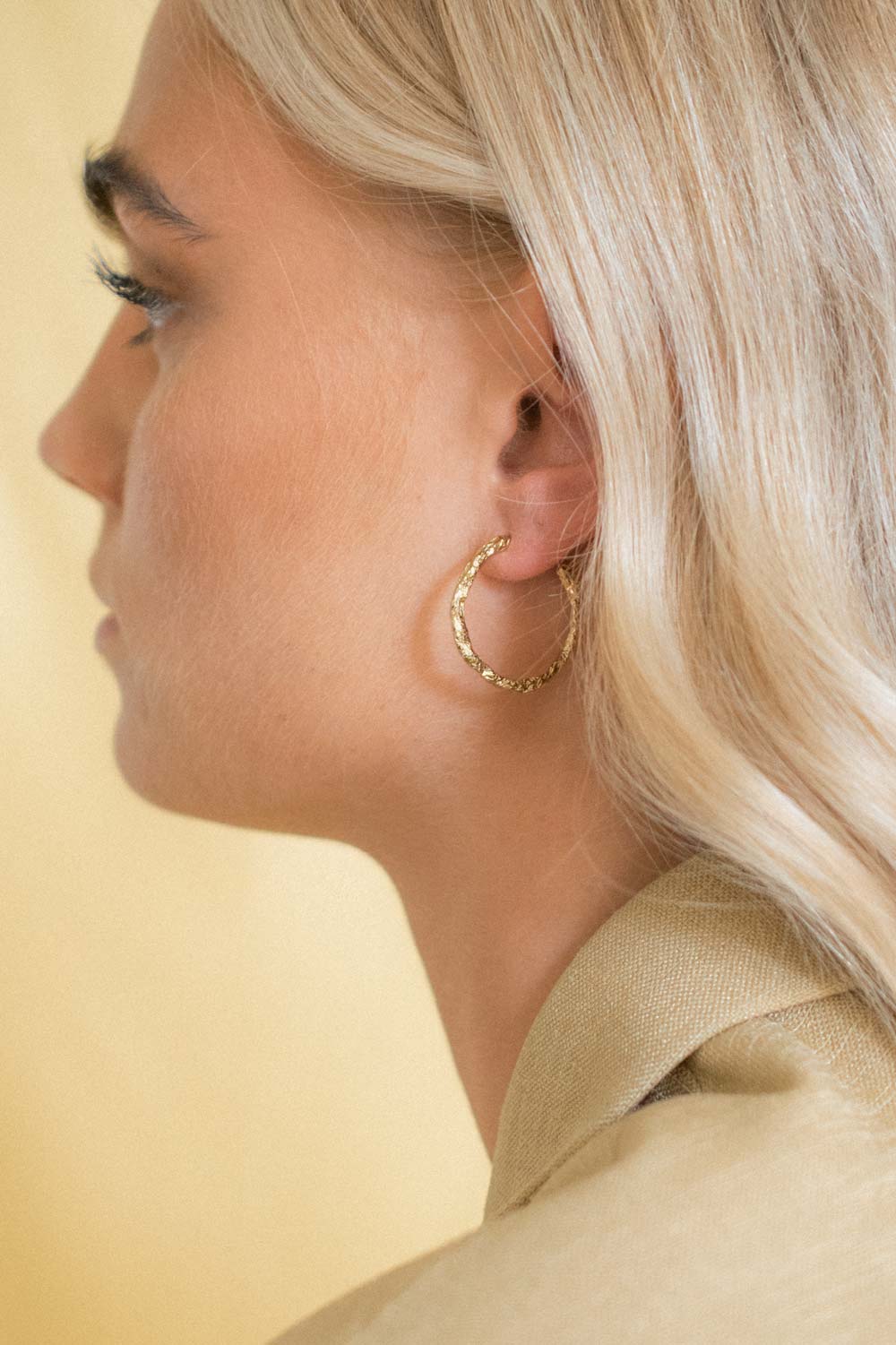 Grande Marlene Hoops Gold