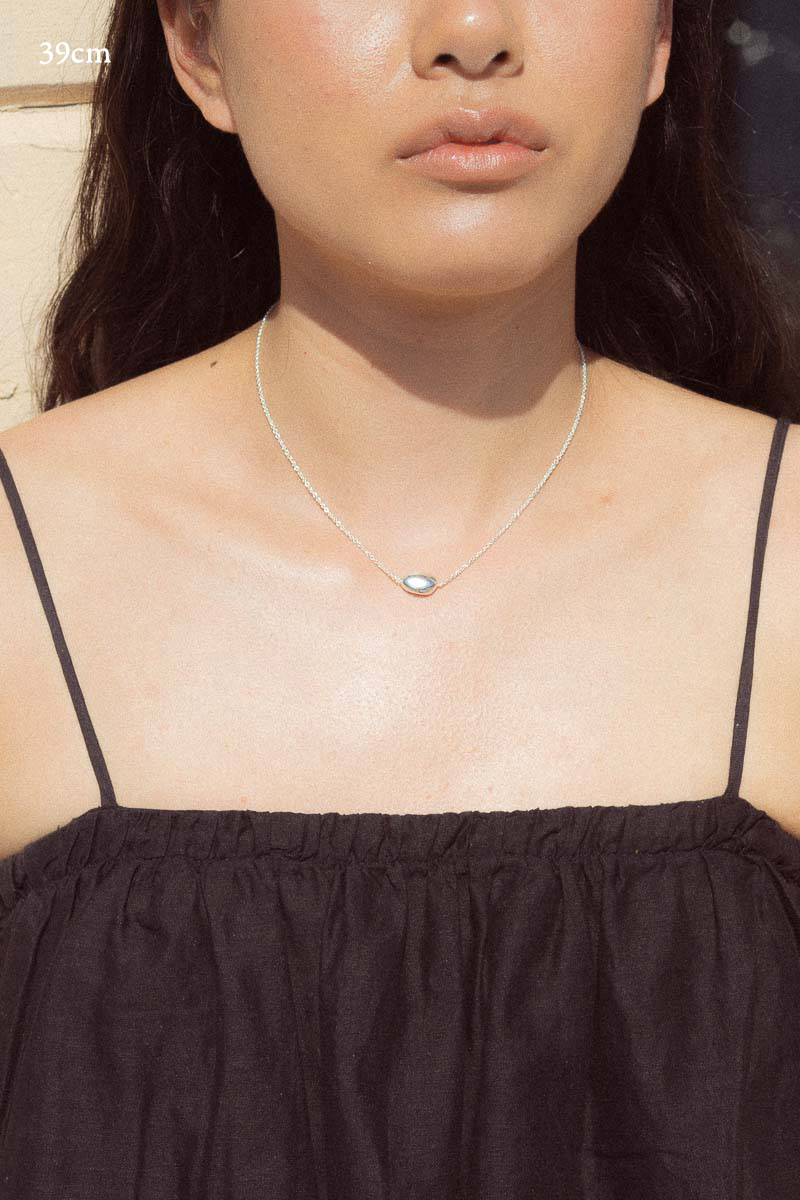 Quincie Halsband Silver