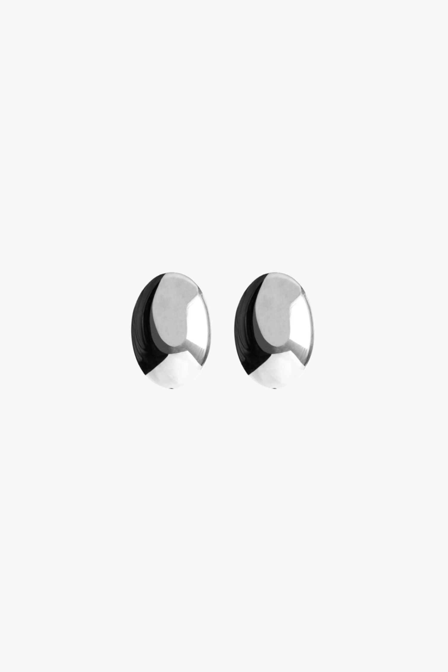 Manièra grande earring silver - 3
