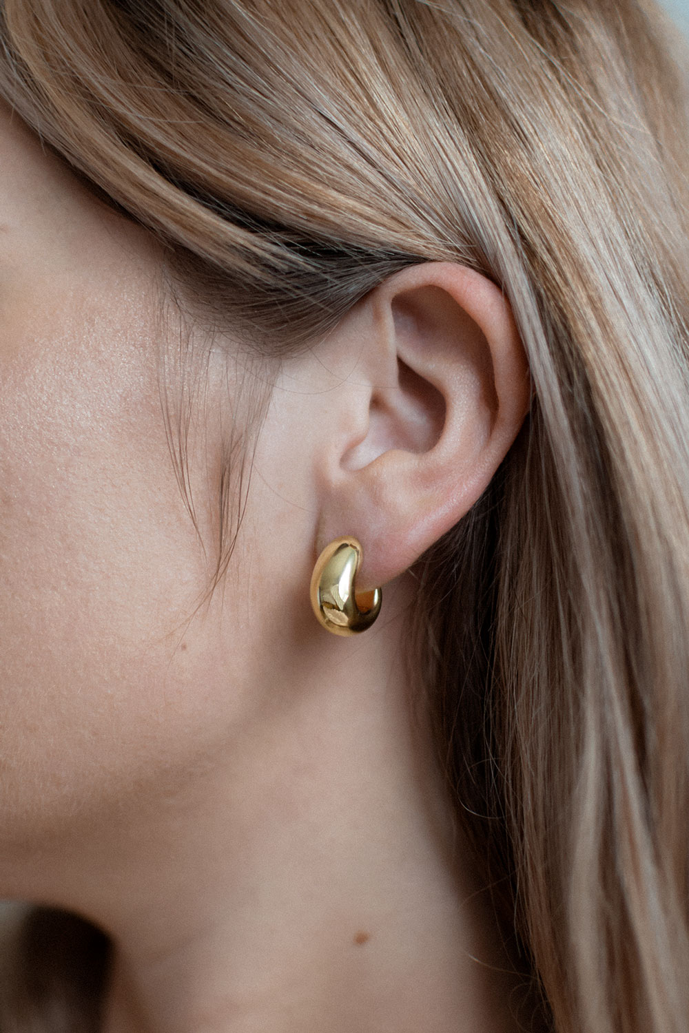 Olivia Hoops 18 Karats Guld