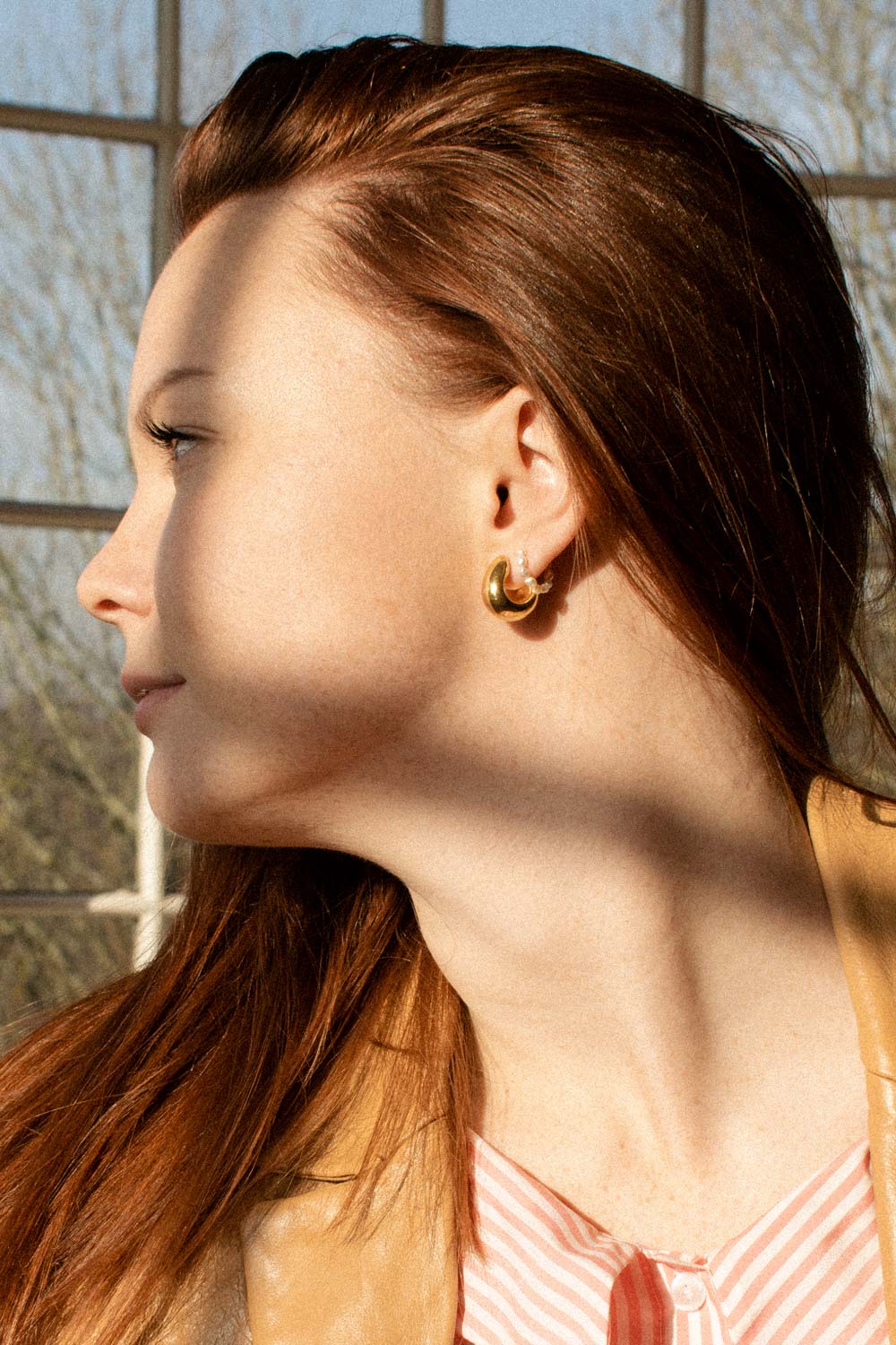 Olivia Hoops 18 Carat Gold - 3