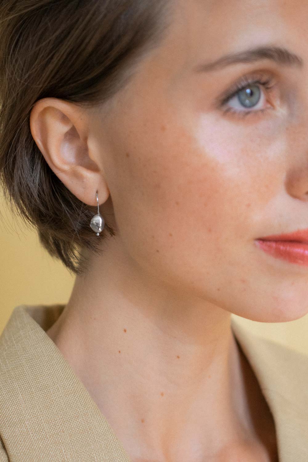 Quincie Earrings Silver - 4