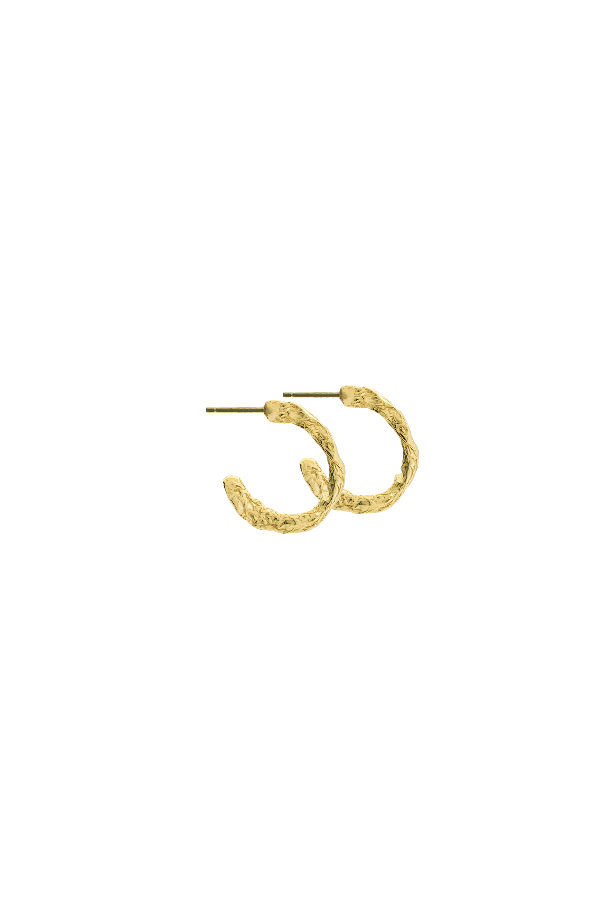 Small Marlene Hoops Gold