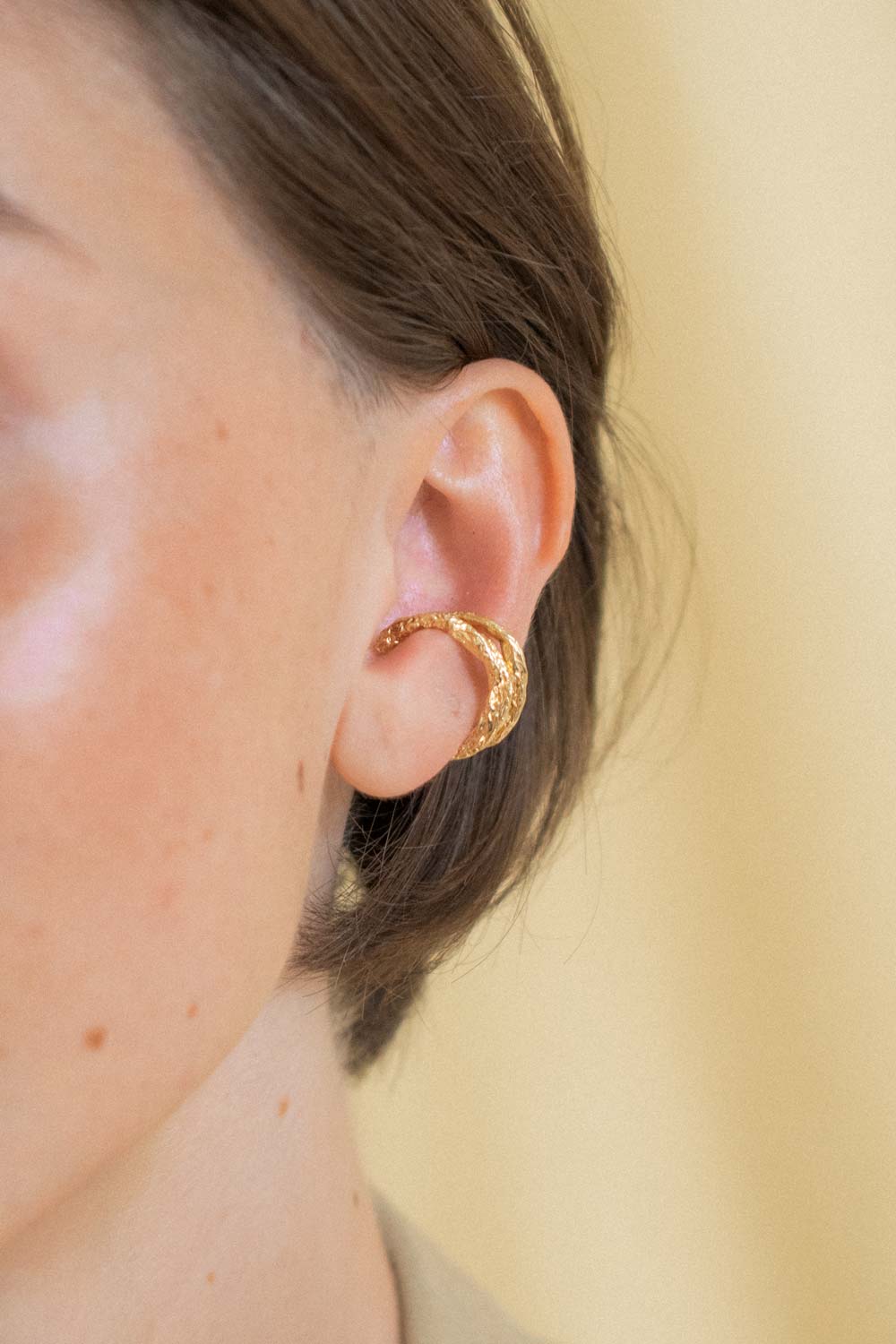 Jean Ear Cuff Dubbel Guld