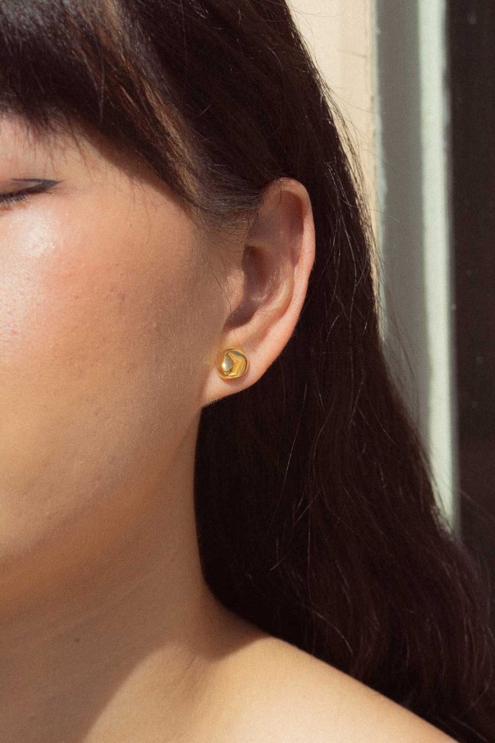 Quincie Stud Guld - 4